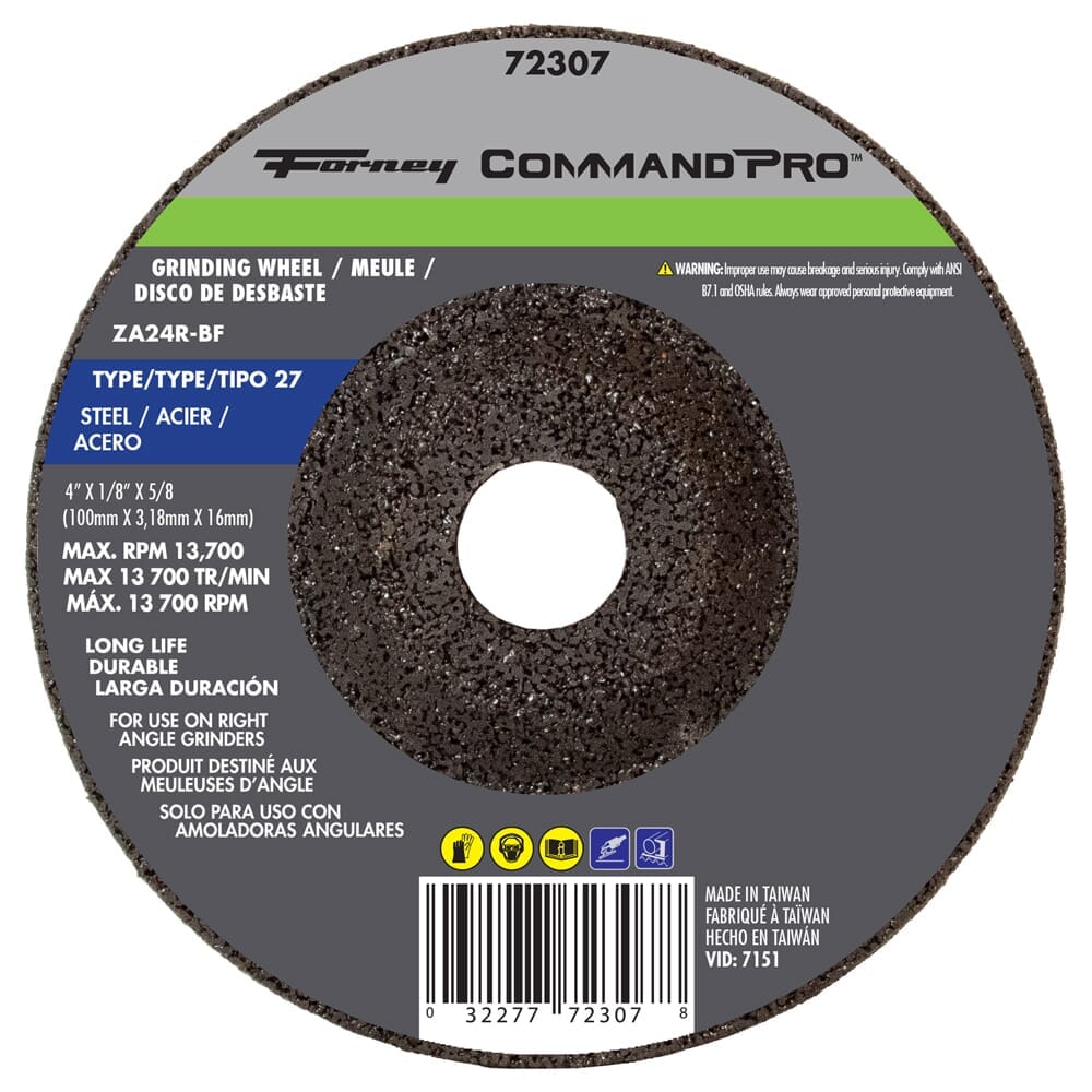 72307 Grinding Wheel, Metal, Type